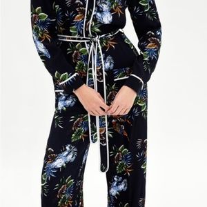 Zara Print Jumpsuit